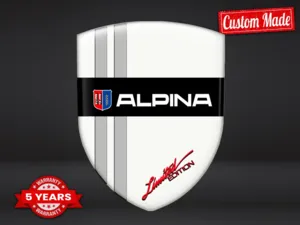 Alpina Adesivi Parabrezza Auto Premium Alta Qualità Drift
